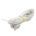 کابل تلفن 10متری سفید