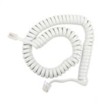 کابل فنری 4 رشته گوشی تلفن